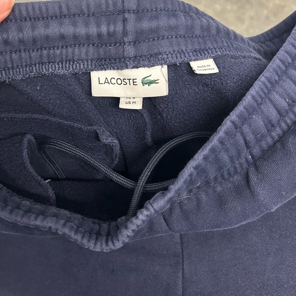 Lacoste Men's Navy Sweatpants - Picture 3 of 4